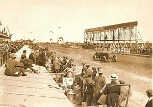 Joseph Christiaens Excelsior race car Dieppe Photo 1912