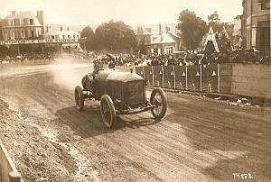 Joseph Christiaens Excelsior race car, Eu, Photo 1912