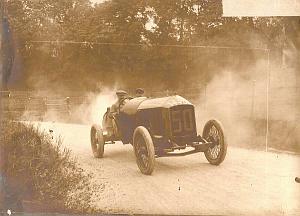 Christiaens, Excelsior Car Race, Belgium old Photo 1912