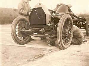 Brooklands 50 miles World Record Excelsior Photo 1912