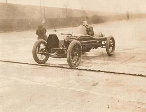 Brooklands 50 miles World Record Excelsior Photo 1912