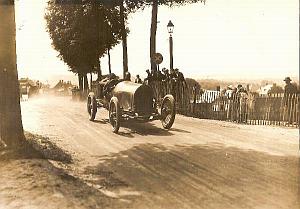 Christiaens, Excelsior Race Car, GP Amiens, Photo 1913