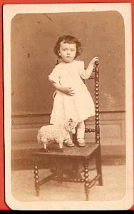 Fashion & Toy, young boy, France, old Maignan CDV 1860