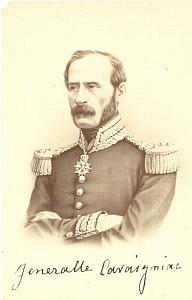 General Cavaignac, France, old CDV photo 1855'