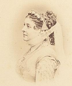 Celine Montaland actress, France, old CDV photo 1867