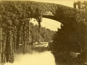 France Betharram Bridge Gave de Pau Pyrénées old Photo 1870