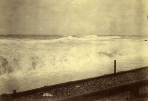 France? Seaside Beach small waves Sea old anonymous Photo 1900