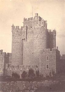 Romefort castle, France, old Albumen photo 1880'
