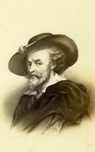 Rubens Baroque old Jacotin Albumen CDV Photo 1870