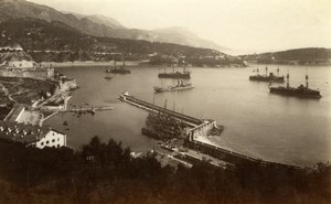 Villefranche Port Harbour France Gilletta Photo 1880'