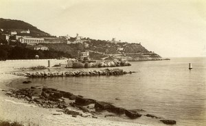 Nice, Smith castle France old Gilletta Photo 1880'