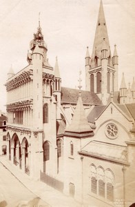 Dijon Notre Dame Church France old Neurdein Photo 1880'