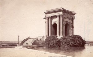 Montpellier Chateau d'Eau France Neurdein Photo 1880