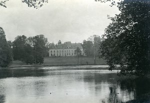 Fontaine-Chaalis Chateau castle Oise France Photo 1900