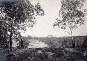 Mortefontaine La Valliere Park France old Photo 1900'