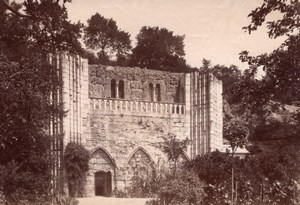 Abbaye Saint Martin abbey ruins France old Photo 1880'