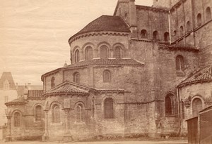 Paray le Monial Eglise church France old Photo 1880'