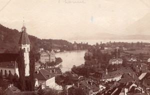 Thonne general view France Meuse old Photo 1880'