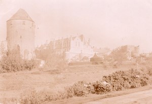 Around Dieppe castle France old Photo 1890'