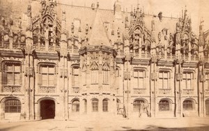 Rouen law court general view France old Photo 1890'