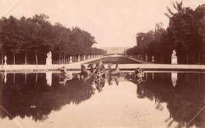 Versailles castle Apollon fountain France Photo 1890'