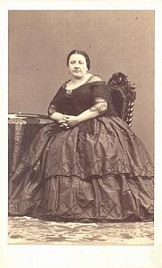 Marietta Alboni Contralto Early Opera CDV Photo 1860'