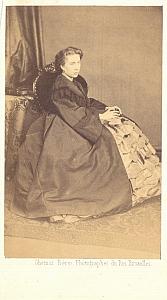 Mlle Artot Mezzo-Soprano Early Opera old CDV Photo 1860'