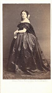 Mlle Boulard Soprano Early Opera old CDV Photo 1860'