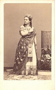 Carlotta Marchioso Soprano Early Opera CDV Photo 1860'