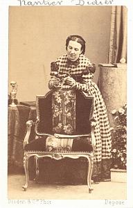 Nantier Didier Mezzo Soprano Early Opera CDV Photo 1860