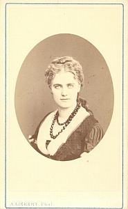 Christine Nilsson Soprano Early Opera CDV Photo 1870'