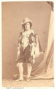 Dame Ugalde Soprano Early Opera old CDV Photo 1860'
