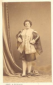 Dame Ugalde Soprano Early Opera old CDV Photo 1860'