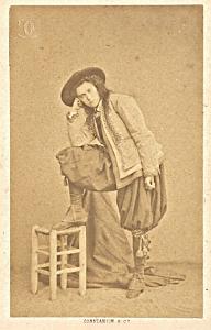 Mlle de Wurtenberg Early Opera old CDV Photo 1860'