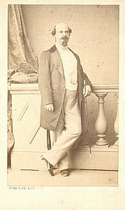 Beneventano Tenor Early Opera old CDV Photo 1860'