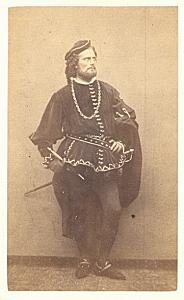 Eugene Castellano Tenor Early Opera old CDV Photo 1860'
