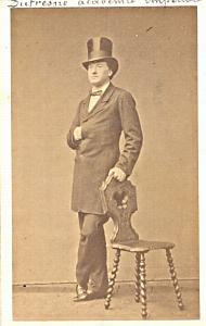 Dufrene Tenor Early Opera old CDV Photo 1860'