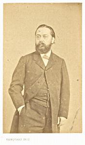Gaetano Fraschini Tenor Early Opera old CDV Photo 1860'