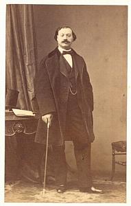 Francesco Graziani Baryton Early Opera CDV Photo 1860