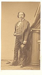 Roudel Baryton Early Opera old CDV Photo 1860'