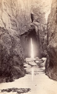 Penzance Romantic spot UK, old Brooks CDV Photo 1860'