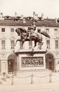 Torino Emanuele Filiberto Italy old CDV Photo 1860'