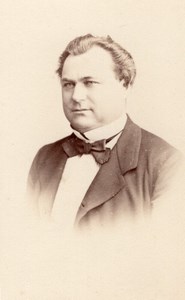 Dumaine Louis A. Dumas Secretary old CDV Photo 1860'