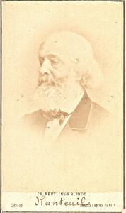 Celestin Nanteuil Lithograph Paris old CDV Photo 1860'