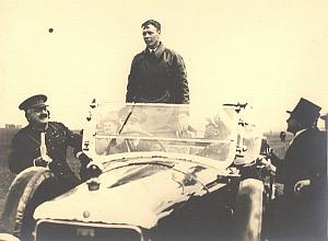 Lindbergh Parade Evere Airfield Belgium old Photo 1927