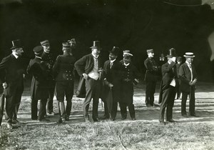 Japanese Officers Buc France old Photo aviation 1911