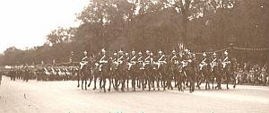 Victory Day Military Defile Paris 1919 Photo panorama