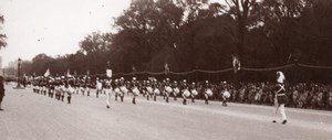 Victory Day Military Defile Paris 1919 Photo panorama