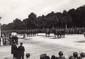 Victory Day Military Troops Parade Paris 1919 Photo