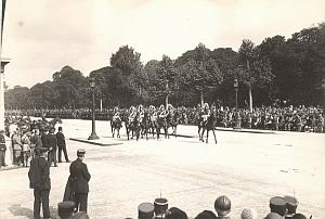 Victory Day Military Troops Parade Paris 1919 Photo